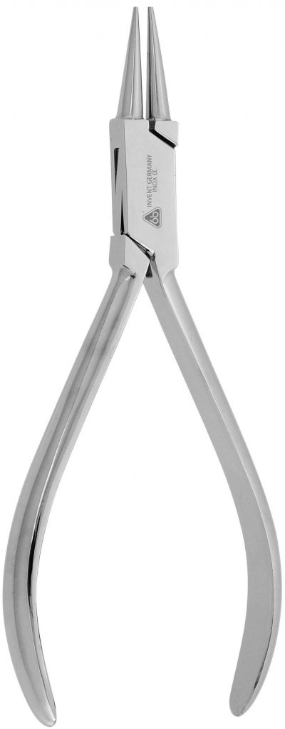 PINZA ANGLE # 3 LARGA "P/ REDON" 14 CM
