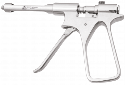JERINGA INTRALIGAMENTARIA TIPO PISTOLA P