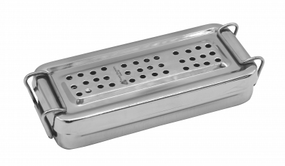 CAJA PARA ESTERILIZAR 17 X 7 X 3 PERFORA