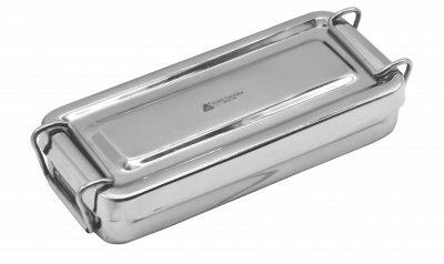 CAJA PARA ESTERILIZAR 17 X 7 X 3 LISA C/