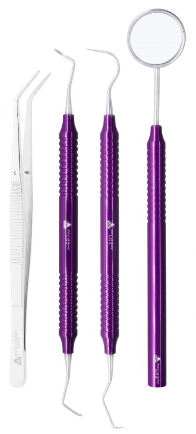 BASICO 1 X 4 EN ALUMINIO COLOR MORADO