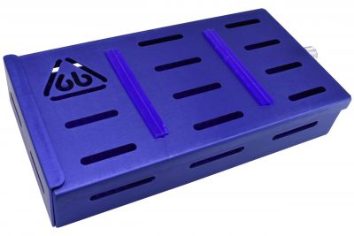 CAJA ESTERILIZAR 5 INST. AZUL