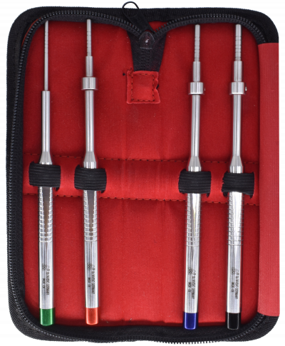 KIT CALIBRADOR IMPLANTES RECTO