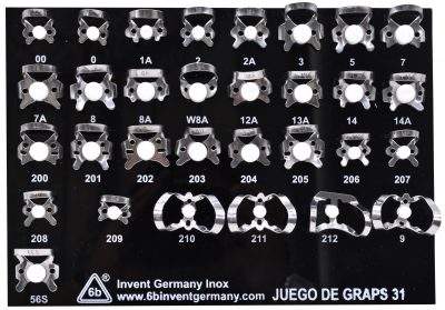 JUEGO DE GRAPAS 31 PZAS