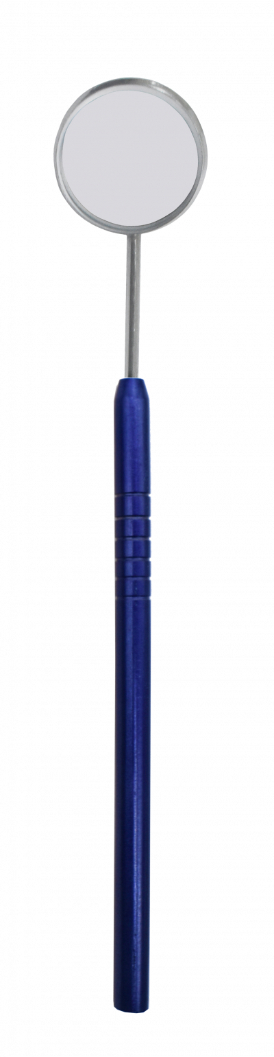 MANGO AZUL CON ESPEJO