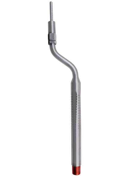 INST.P/CALIBRAR IMPLANTES ROJO CURVO