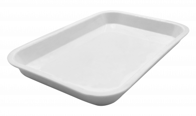 CHAROLA"MINI" BLANCA 240MM/160MM/22MM