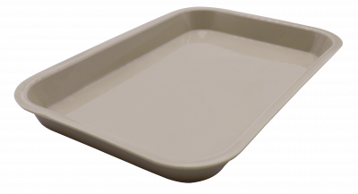 CHAROLA MINI BEIGE 240MM/160MM/22MM