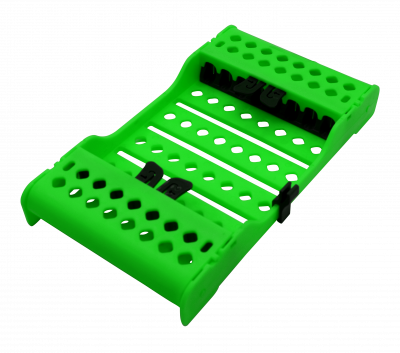 CASSETTE 8 INSTRUMENTOS VERDE NEON