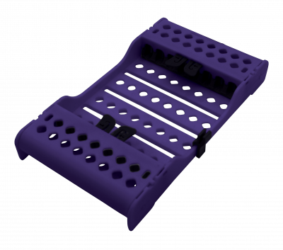 CASSETTE 8 INSTRUMENTOS MORADO NEON