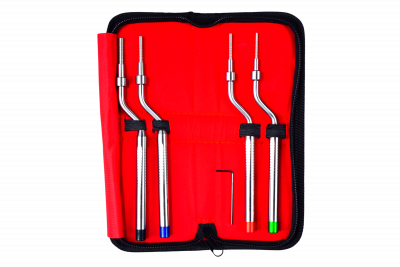 KIT CALIBRADOR IMPLANTES ANGULADO #2 4PZ
